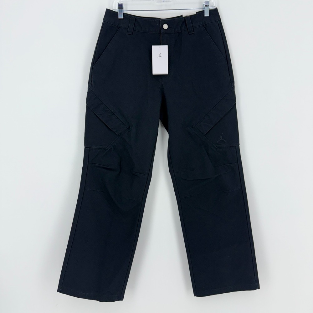 Nike Air Jordan x J Balvin Cargo Pants WOMENS Size M‎ Black RN: 56323 New W/Tags